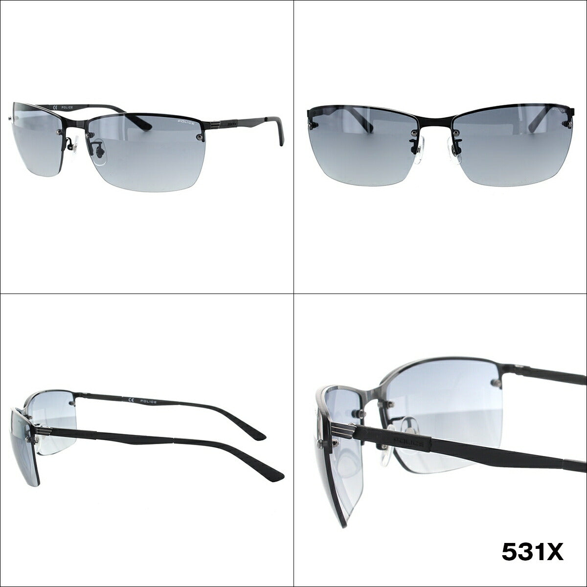 【訳あり】【国内正規品】ポリス POLICE サングラス SPL540I 全2カラー 63サイズ COURT4 メンズ UVカット ラッピング無料