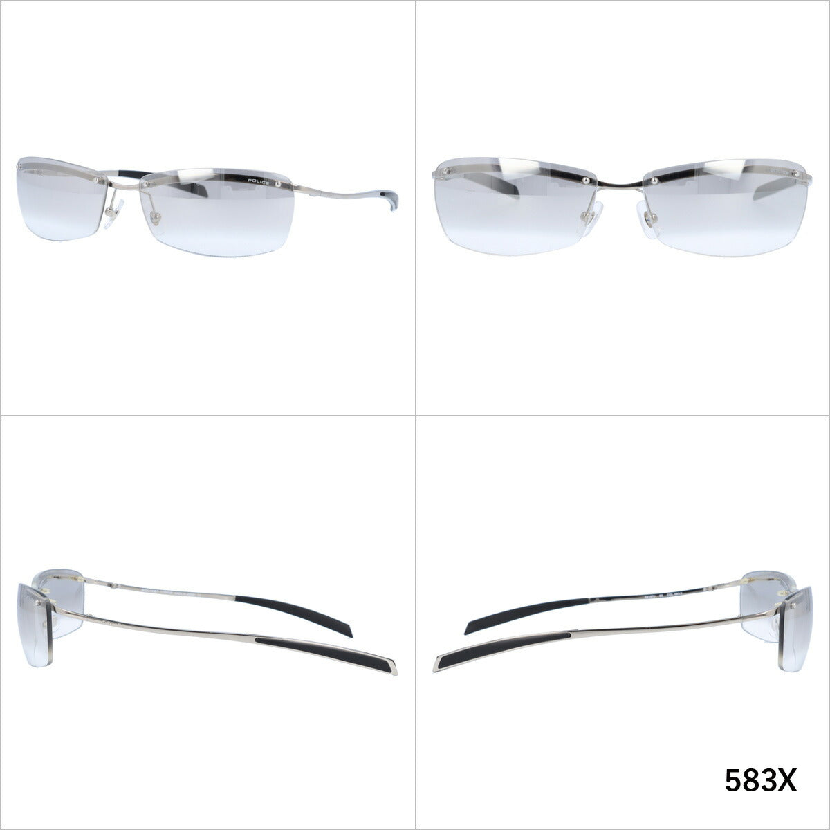 【訳あり】ポリス POLICE サングラス ベッカムモデル 限定復刻 S8167J 全5カラー 62サイズ メンズ UVカット 【海外正規品】 ラッピング無料