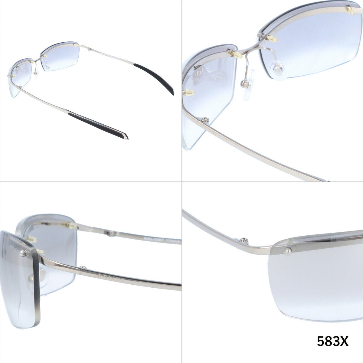 【訳あり】ポリス POLICE サングラス ベッカムモデル 限定復刻 S8167J 全5カラー 62サイズ メンズ UVカット 【海外正規品】 ラッピング無料