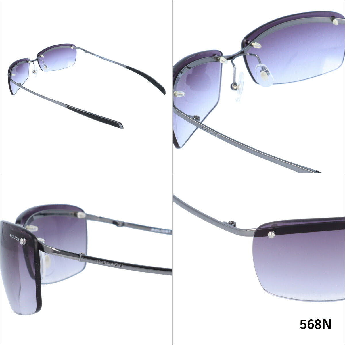 【訳あり】ポリス POLICE サングラス ベッカムモデル 限定復刻 S8167J 全5カラー 62サイズ メンズ UVカット 【海外正規品】 ラッピング無料