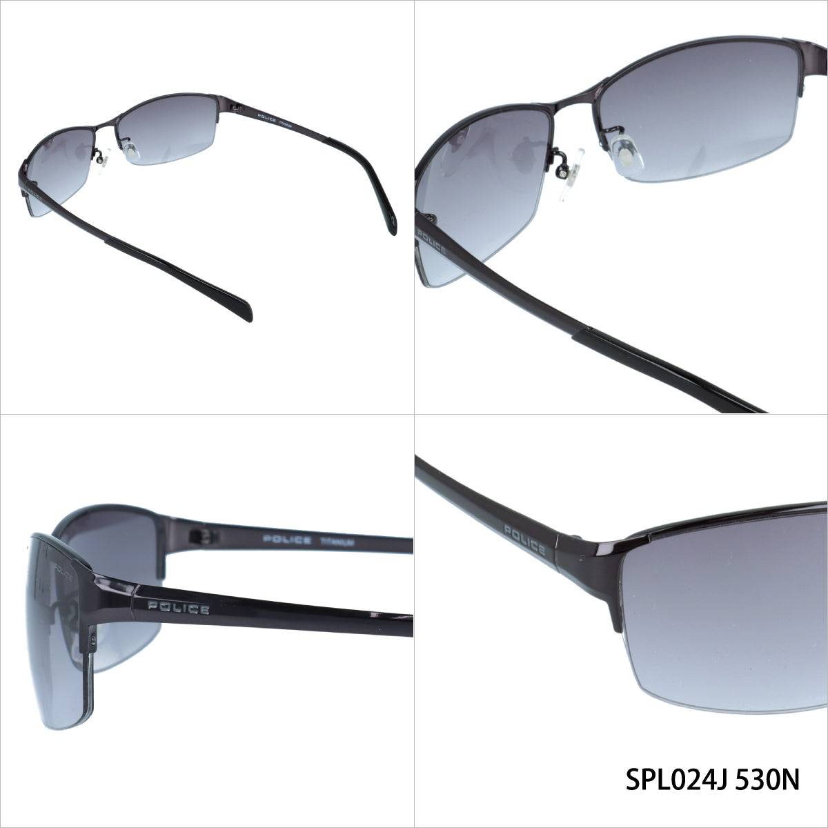 【訳あり】ポリス POLICE サングラス ベッカムモデル 限定復刻 SPL024J 全3カラー 60サイズ メンズ UVカット ラッピング無料