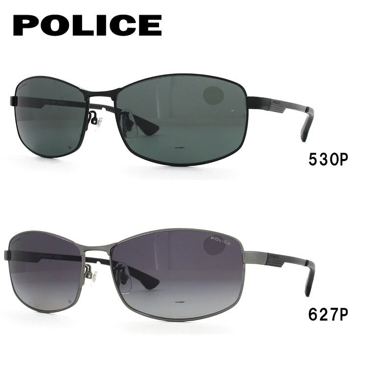 【訳あり】ポリス 偏光サングラス ストーム アジアンフィット POLICE STORM SPL743J 全2カラー 59サイズ スクエア 釣り ドライブ メンズ モデル UVカット ラッピング無料