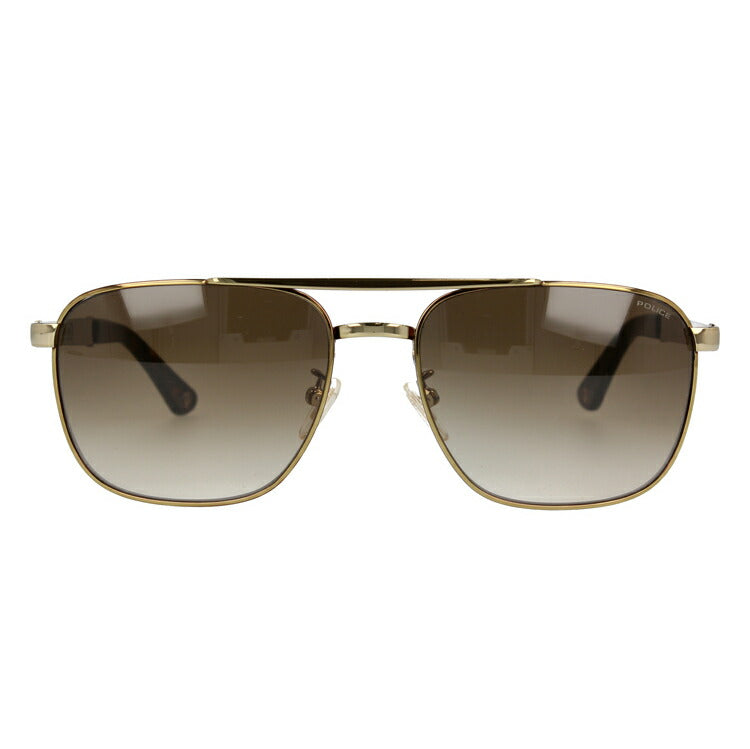 【国内正規品】ポリス サングラス POLICE SPL890 全2カラー 58サイズ スクエア(ダブルブリッジ) ユニセックス メンズ レディース ラッピング無料