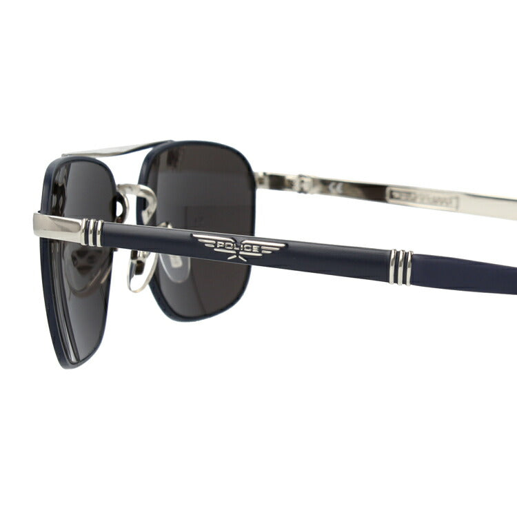 【国内正規品】ポリス サングラス POLICE SPL890 全2カラー 58サイズ スクエア(ダブルブリッジ) ユニセックス メンズ レディース ラッピング無料