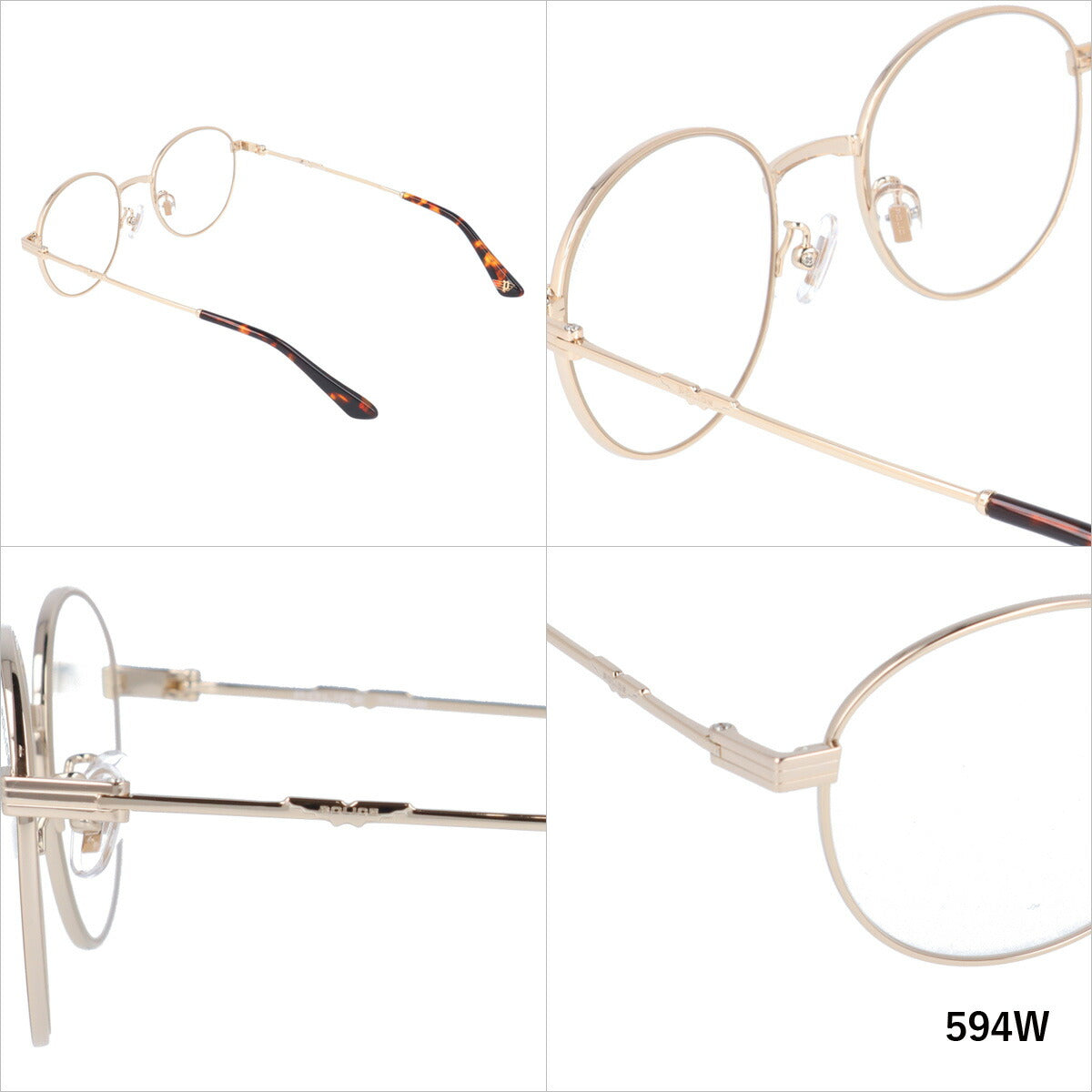 【国内正規品】ポリス サングラス 調光サングラス POLICE SPLA64J 全2カラー 52サイズ ラウンド ユニセックス メンズ レディース ラッピング無料