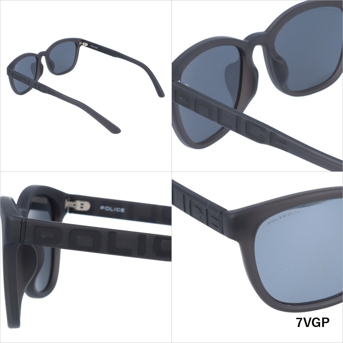 【国内正規品】ポリス 偏光サングラス ミラーレンズ アジアンフィット POLICE SPLA69J 全3カラー 53サイズ ウェリントン型 釣り ドライブ メンズ レディース モデル UVカット ラッピング無料