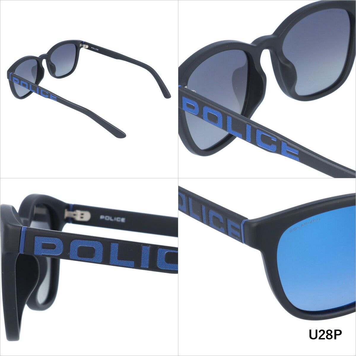 【国内正規品】ポリス 偏光サングラス ミラーレンズ アジアンフィット POLICE SPLA69J 全3カラー 53サイズ ウェリントン型 釣り ドライブ メンズ レディース モデル UVカット ラッピング無料