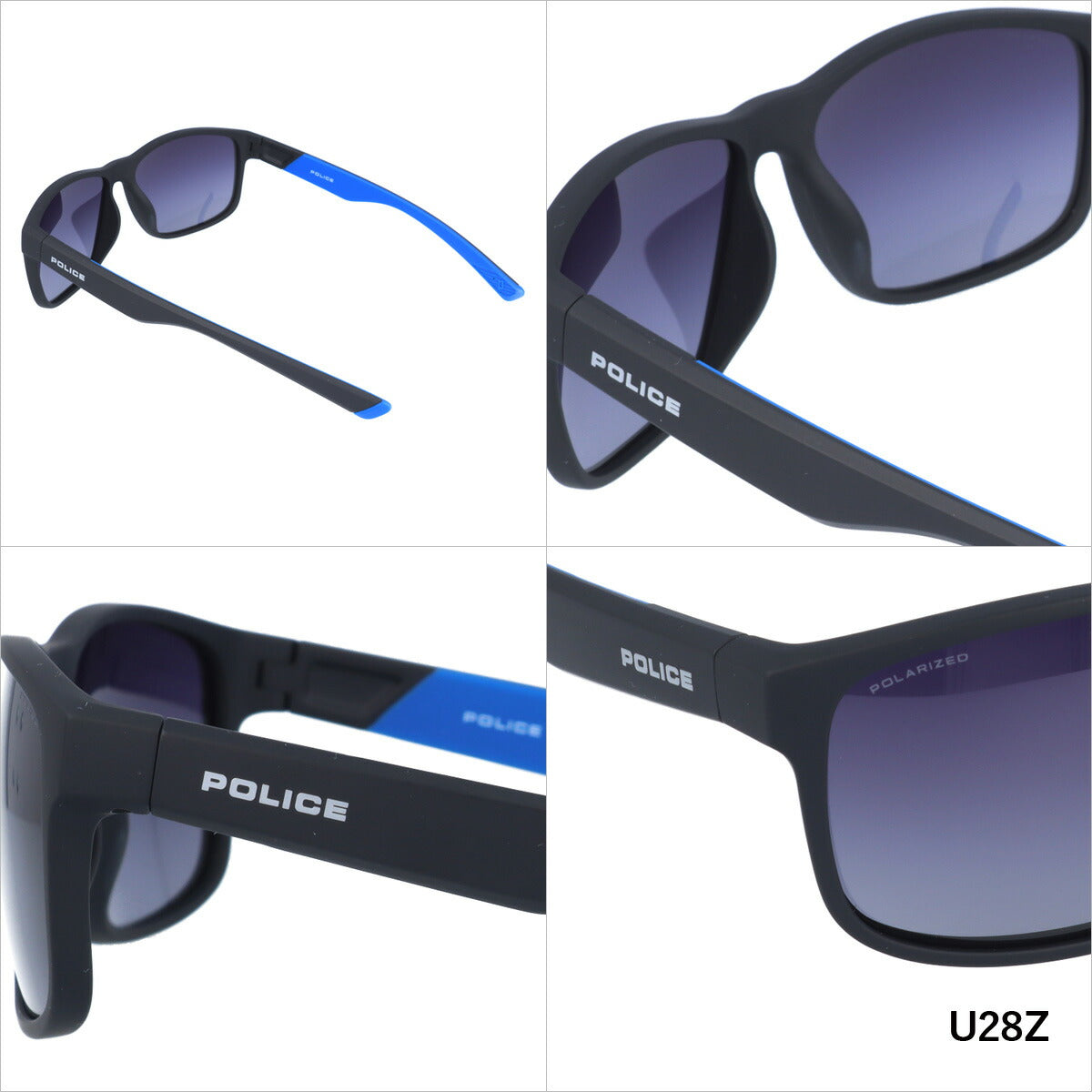 ポリス サングラス ロードスター 偏光サングラス ミラーレンズ アジアンフィット POLICE ROADSTER SPLC43I 全3カラー 60サイズ スクエア ユニセックス メンズ レディース ラッピング無料
