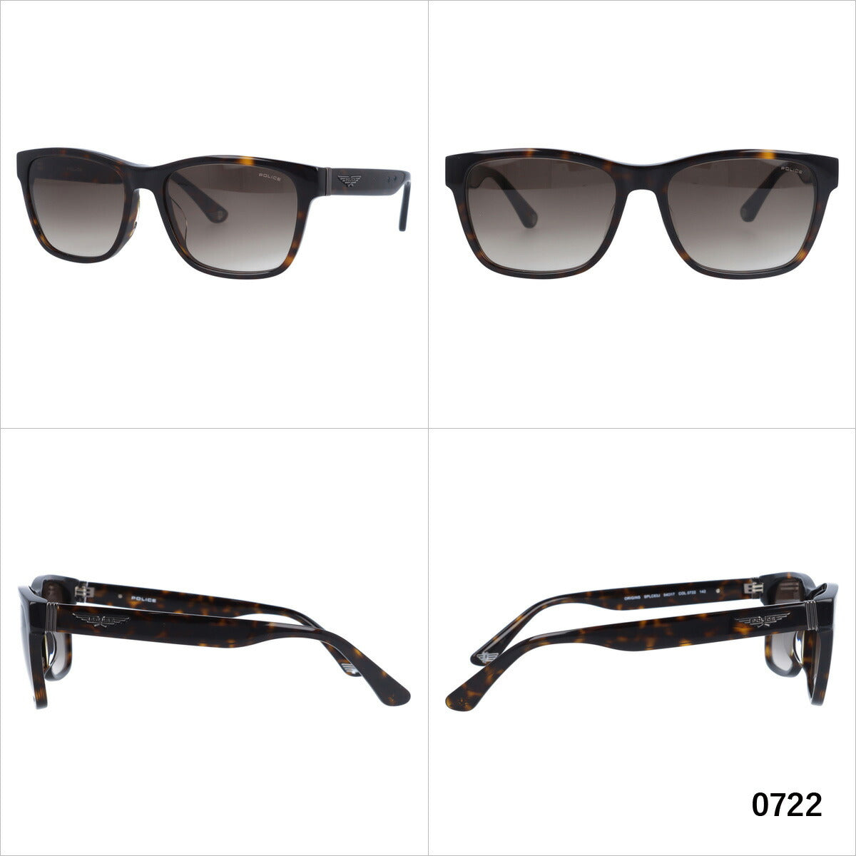 【国内正規品】ポリス サングラス オリジンズ アジアンフィット POLICE ORIGINS SPLC63J 全2カラー 54サイズ ウェリントン ユニセックス メンズ レディース ラッピング無料