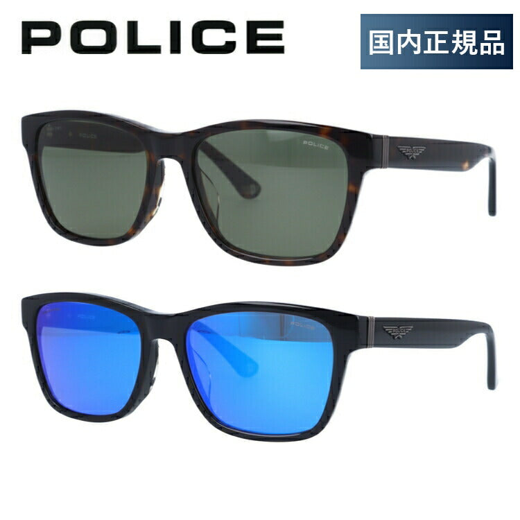 【国内正規品】ポリス サングラス オリジンズ 偏光サングラス ミラーレンズ アジアンフィット POLICE ORIGINS SPLC63J 全2カラー 54サイズ ウェリントン ユニセックス メンズ レディース ラッピング無料