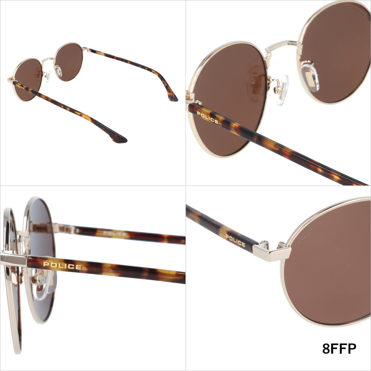 【国内正規品】ポリス サングラス アイドル 偏光サングラス アジアンフィット POLICE IDOL SPLC65J 全3カラー 51サイズ ラウンド ユニセックス メンズ レディース ラッピング無料