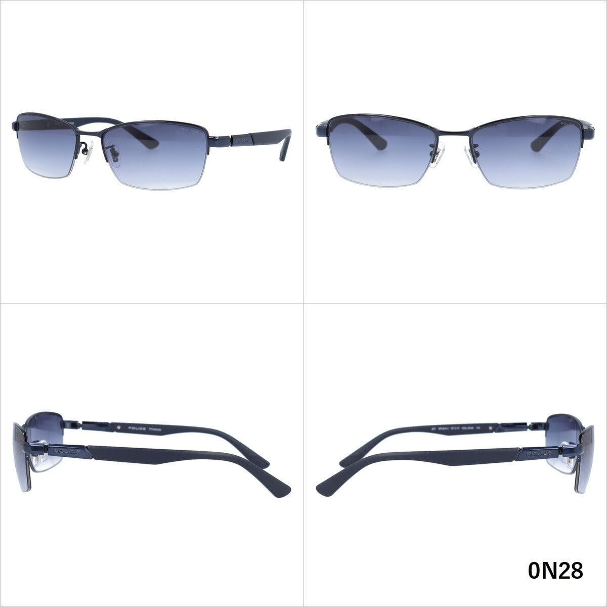 【国内正規品】ポリス サングラス POLICE SPLE41J 全3カラー 57サイズ スクエア ユニセックス メンズ レディース