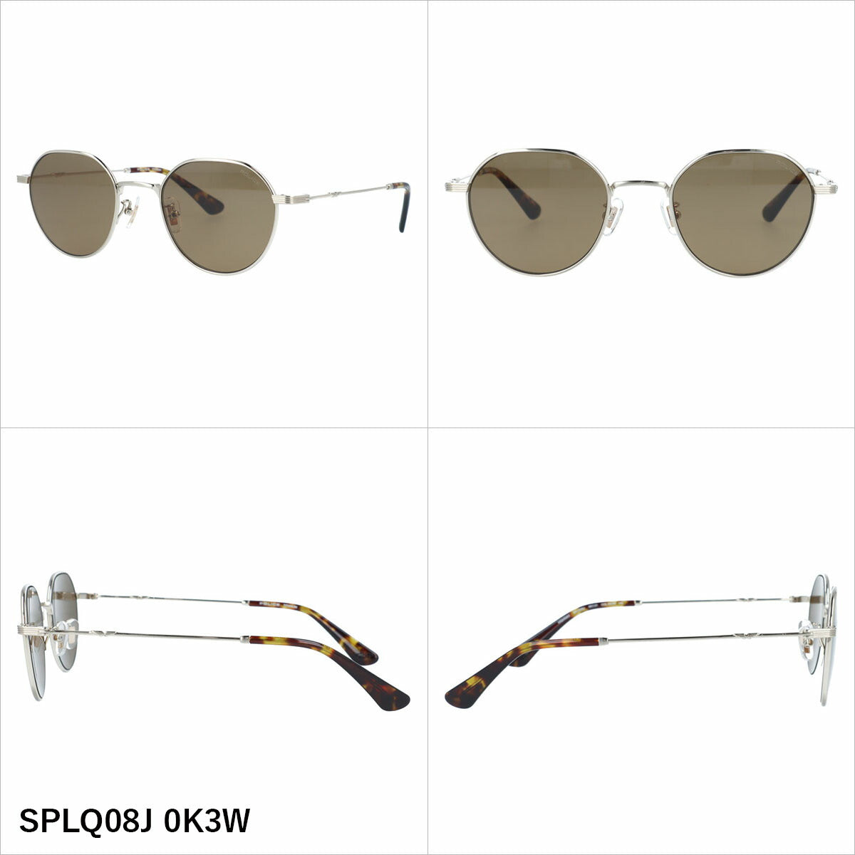 ポリス サングラス アジアンフィット(フルフィット) 調整可能ノーズパッド(クリングス) POLICE SPLQ08J 49サイズ 全2カラー クラウンパント型 ユニセックス メンズ レディース