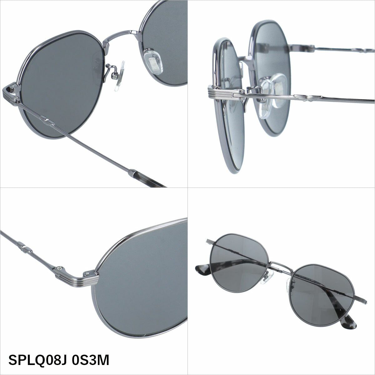 ポリス サングラス アジアンフィット(フルフィット) 調整可能ノーズパッド(クリングス) POLICE SPLQ08J 49サイズ 全2カラー クラウンパント型 ユニセックス メンズ レディース