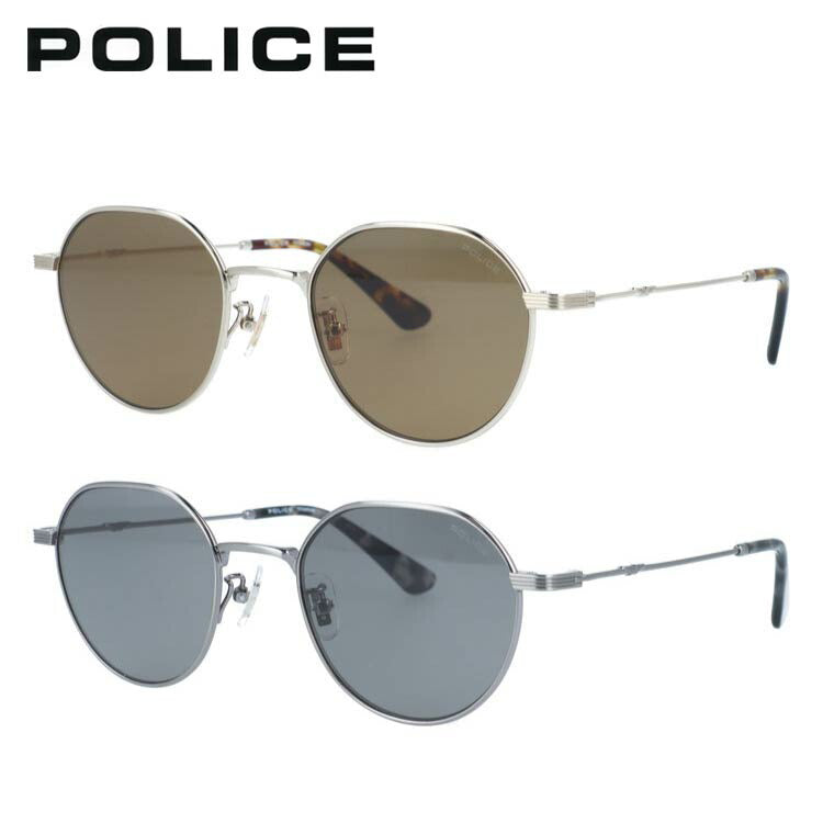 ポリス サングラス アジアンフィット(フルフィット) 調整可能ノーズパッド(クリングス) POLICE SPLQ08J 49サイズ 全2カラー クラウンパント型 ユニセックス メンズ レディース