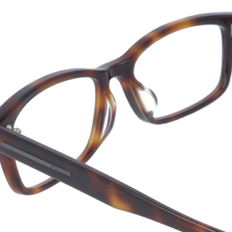 【国内正規品】ポリス メガネフレーム 伊達メガネ アジアンフィット POLICE VPL486J 02BP 53サイズ スクエア ユニセックス メンズ レディース ラッピング無料