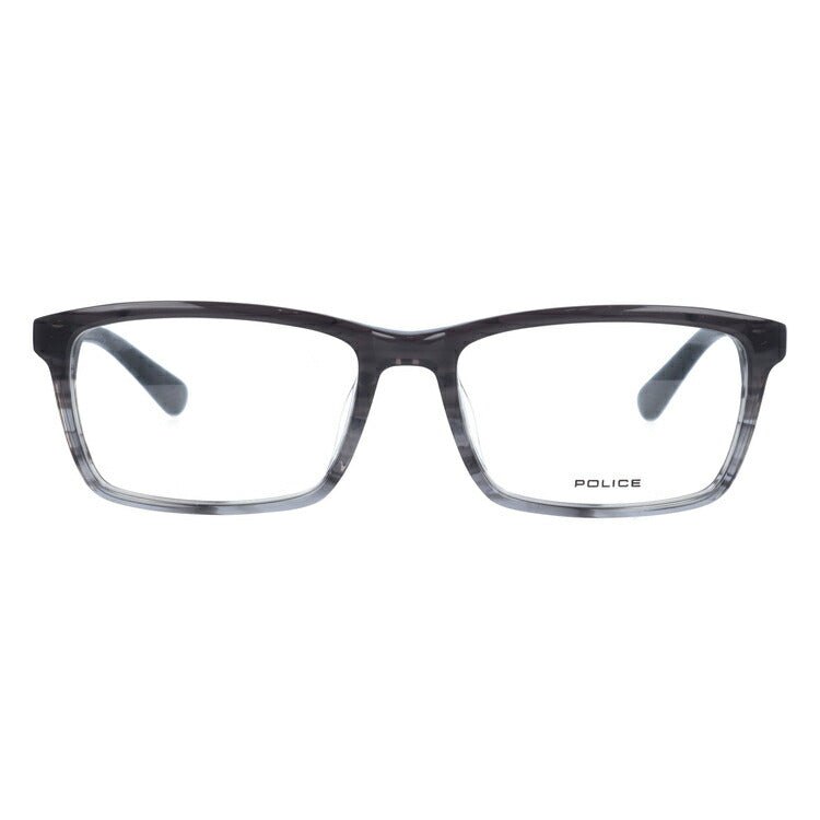 【選べる2色 調光レンズ】ポリス サングラス 伊達メガネ アジアンフィット POLICE VPL488J 02GP 54サイズ スクエア ユニセックス メンズ レディース ラッピング無料