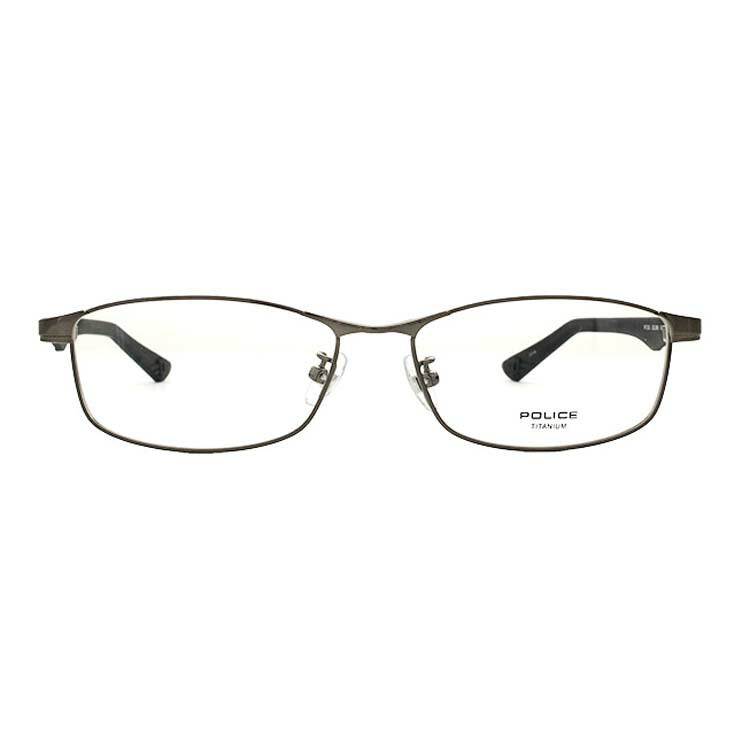 【国内正規品】メガネ 度付き 度なし 伊達メガネ 眼鏡 ポリス ブラックバード POLICE BLACKBIRD VPL752J 全4カラー 54サイズ スクエア型 UVカット 紫外線 ラッピング無料
