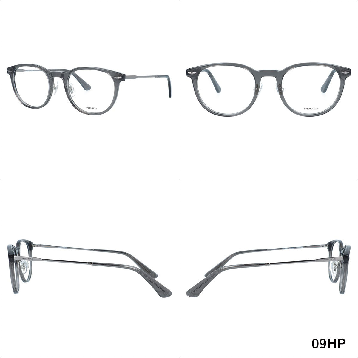 【選べる7色 偏光レンズ】ポリス 偏光レンズセット POLICE VPLD93J 50サイズ 全3カラー ボストン型 ユニセックス メンズ レディース ドライブ 運転 アウトドア ブランドサングラス UVカット