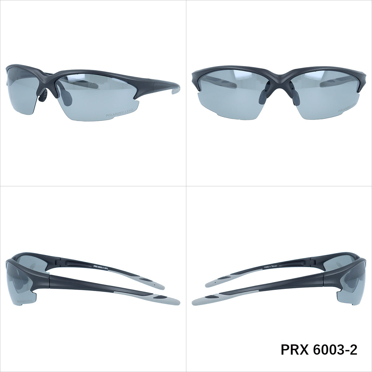 ポラレックス サングラス 偏光サングラス アジアンフィット(フレキシブルノーズパッド) POLAREX PRX6003 67サイズ スポーツ型 ユニセックス メンズ レディース