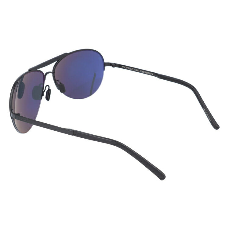 【国内正規品】ポルシェデザイン サングラス PORSCHE DESIGN P8540-A-6014-130-V616-E92 マットブラック/ダークグレイ ティアドロップ メンズ UVカット ラッピング無料