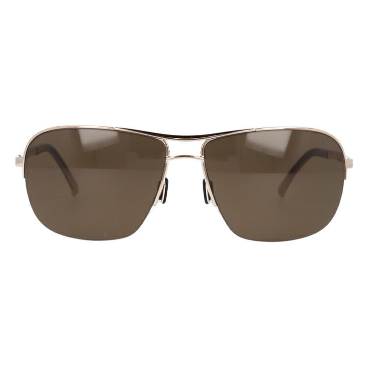 【国内正規品】ポルシェデザイン サングラス PORSCHE DESIGN P8545-C-6015-130-V629-E92 ゴールド/スモークブラウン メンズ UVカット ラッピング無料