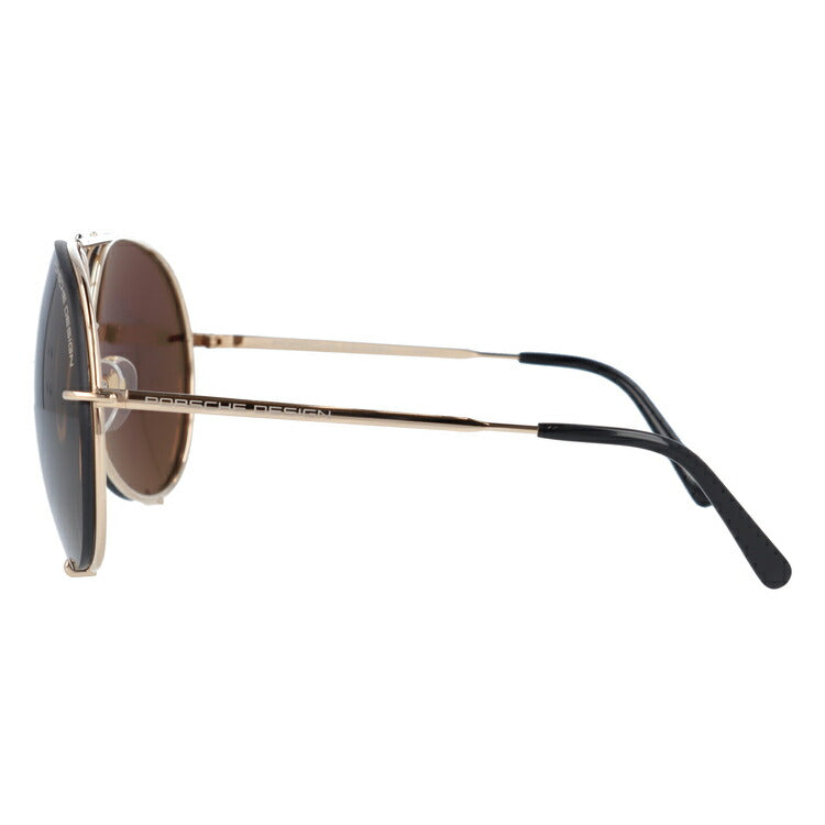 【国内正規品】ポルシェデザイン サングラス PORSCHE DESIGN P8478-A-6910-135-V604-E98 ゴールド/ダークブラウン/ダークグレーミラー ティアドロップ メンズ UVカット ラッピング無料