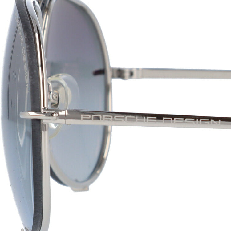 【訳あり】ポルシェデザイン サングラス PORSCHE DESIGN P8978-B-6610-135-V655-E98 シルバー/ダークグレーミラー/ダークグリーン ティアドロップ メンズ UVカット ラッピング無料
