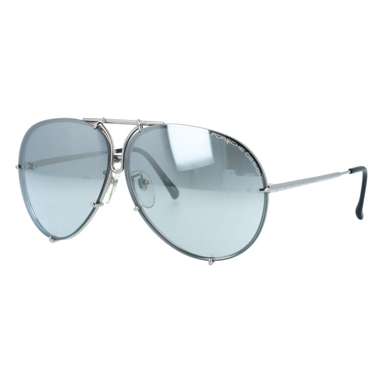 【訳あり・店頭展示品/付属品なし/外箱なし】 ポルシェデザイン サングラス ミラーレンズ PORSCHE DESIGN P8978 B 66サイズ ティアドロップ型 スペアレンズ付き アウトレット品 ユニセックス メンズ レディース