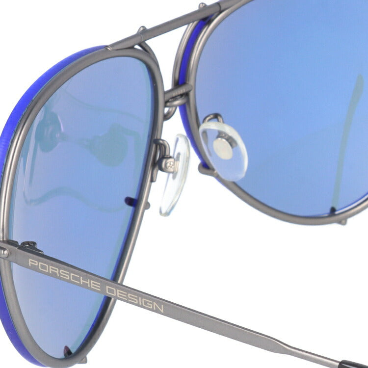 【国内正規品】ポルシェデザイン サングラス PORSCHE DESIGN P8978-C-6610-135-V649-E98 グレー/ブルーグレーミラー/ダークグリーン ティアドロップ メンズ UVカット ラッピング無料
