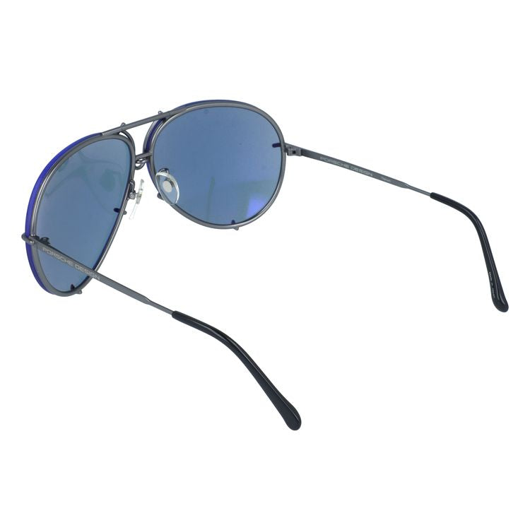 【訳あり・店頭展示品/付属品なし/外箱なし】 ポルシェデザイン サングラス ミラーレンズ PORSCHE DESIGN P8978 C 66サイズ ティアドロップ型 スペアレンズ付き アウトレット品 ユニセックス メンズ レディース