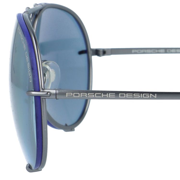 【訳あり・店頭展示品/付属品なし/外箱なし】 ポルシェデザイン サングラス ミラーレンズ PORSCHE DESIGN P8978 C 66サイズ ティアドロップ型 スペアレンズ付き アウトレット品 ユニセックス メンズ レディース