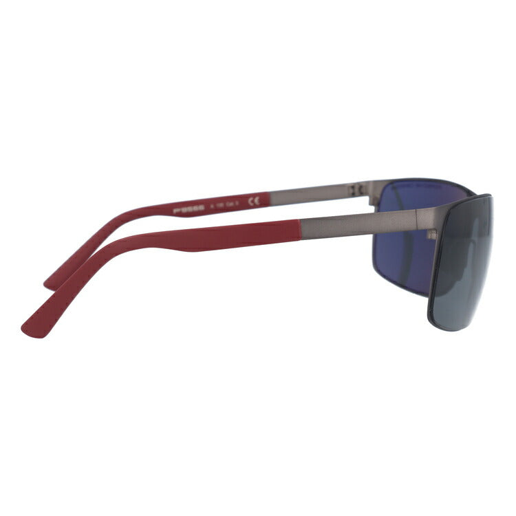 【国内正規品】ポルシェデザイン サングラス PORSCHE DESIGN P8566-A-6416-135-V661-E93 グレー/ダークブルーミラー メンズ メンズ UVカット ラッピング無料