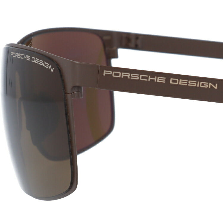 【国内正規品】ポルシェデザイン サングラス PORSCHE DESIGN P8566-D-6416-135-V752-E93 ブラウン/ダークブルーミラー メンズ UVカット ラッピング無料