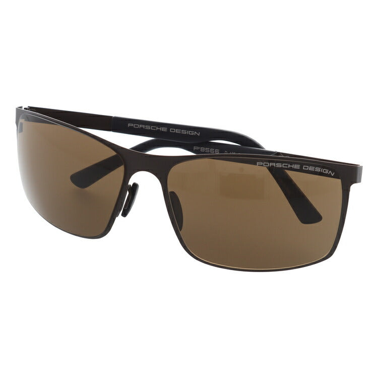 【国内正規品】ポルシェデザイン サングラス PORSCHE DESIGN P8566-D-6416-135-V752-E93 ブラウン/ダークブルーミラー メンズ UVカット ラッピング無料