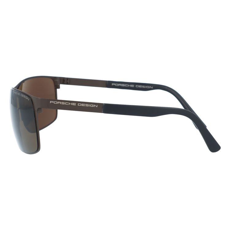 【訳あり・店頭展示品/付属品なし/外箱なし】 ポルシェデザイン サングラス ミラーレンズ PORSCHE DESIGN P8566 D 64サイズ スクエア型 アウトレット品 ユニセックス メンズ レディース