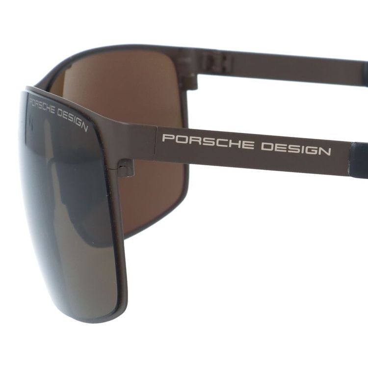 【訳あり・店頭展示品/付属品なし/外箱なし】 ポルシェデザイン サングラス ミラーレンズ PORSCHE DESIGN P8566 D 64サイズ スクエア型 アウトレット品 ユニセックス メンズ レディース