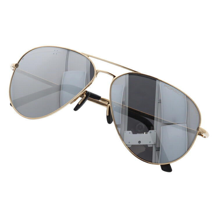 【国内正規品】ポルシェデザイン サングラス ミラーレンズ PORSCHE DESIGN P8508-L 62サイズ ティアドロップ(ダブルブリッジ) メンズ UVカット ラッピング無料