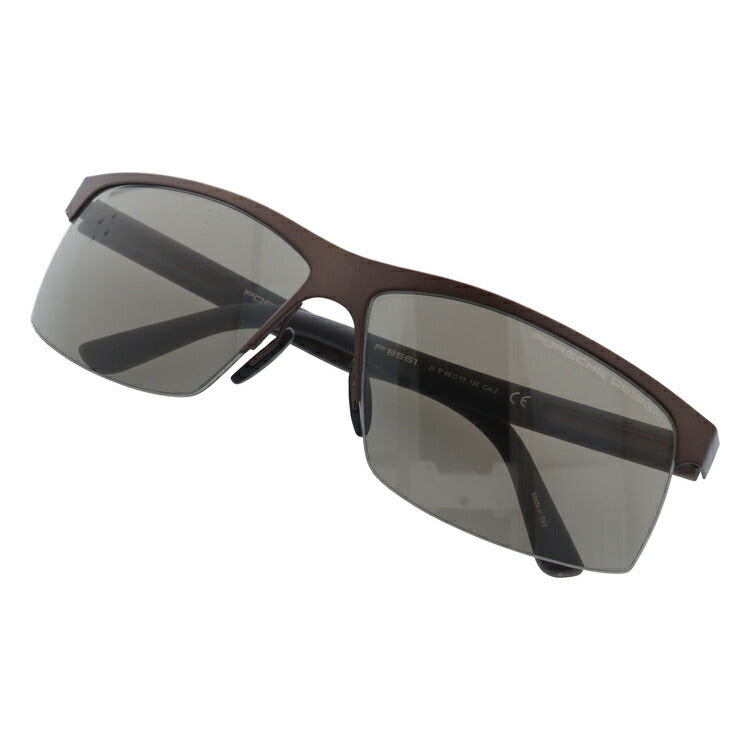 【国内正規品】ポルシェデザイン サングラス PORSCHE DESIGN P8561-D 66サイズ スクエア メンズ UVカット ラッピング無料