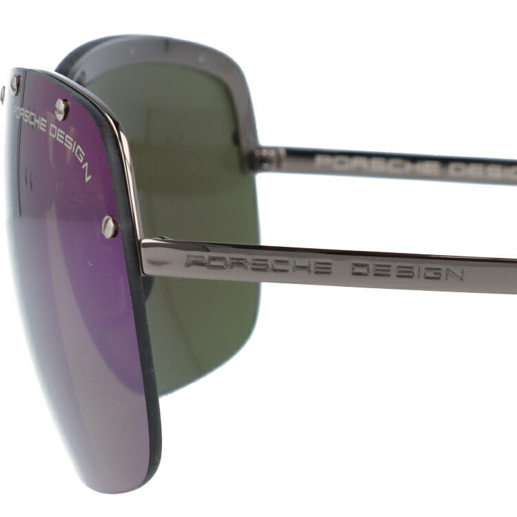 【国内正規品】ポルシェデザイン サングラス ミラーレンズ PORSCHE DESIGN P8576-A 65サイズ オーバル メンズ レディース UVカット ラッピング無料