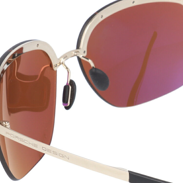 【国内正規品】ポルシェデザイン サングラス PORSCHE DESIGN P8576-B 65サイズ オーバル メンズ レディース UVカット ラッピング無料