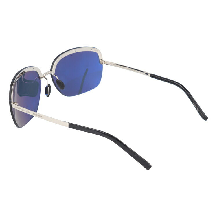 【国内正規品】ポルシェデザイン サングラス ミラーレンズ PORSCHE DESIGN P8576-D 65サイズ オーバル メンズ レディース UVカット ラッピング無料