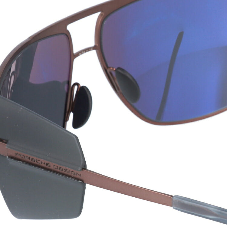 【国内正規品】ポルシェデザイン サングラス PORSCHE DESIGN P8593-C 64サイズ ウェリントン型 メンズ UVカット ラッピング無料