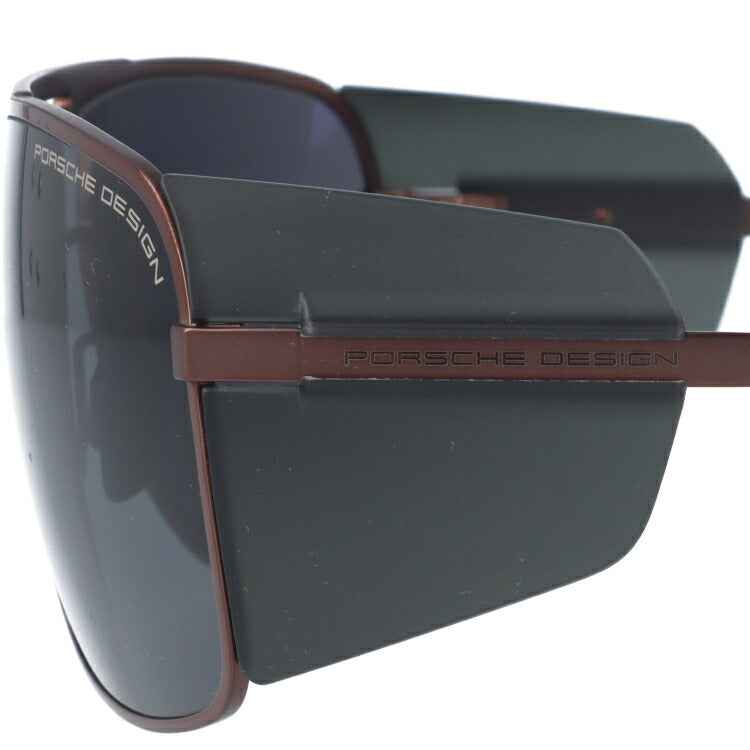 【国内正規品】ポルシェデザイン サングラス PORSCHE DESIGN P8593-C 64サイズ ウェリントン型 メンズ UVカット ラッピング無料