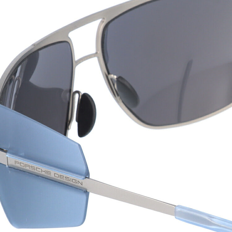 【国内正規品】ポルシェデザイン サングラス ミラーレンズ PORSCHE DESIGN P8593-D 64サイズ ウェリントン型 メンズ UVカット ラッピング無料