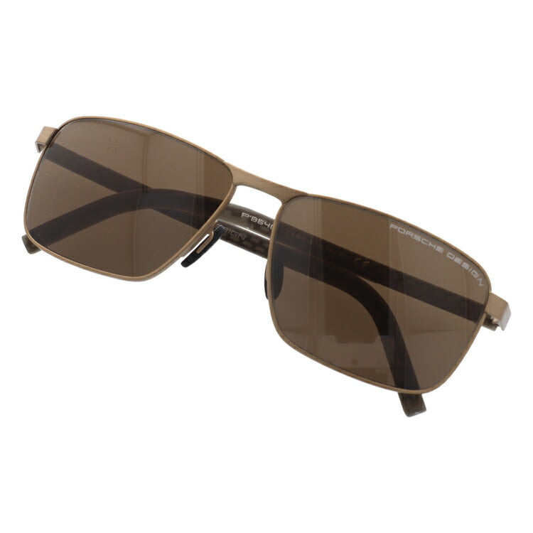 【国内正規品】ポルシェデザイン サングラス PORSCHE DESIGN P8640-C 59サイズ スクエア メンズ UVカット ラッピング無料
