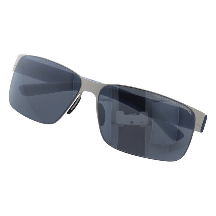 【国内正規品】ポルシェデザイン サングラス ミラーレンズ PORSCHE DESIGN P8573-A 66サイズ スクエア ユニセックス メンズ レディース ラッピング無料
