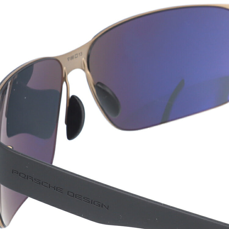 【国内正規品】ポルシェデザイン サングラス PORSCHE DESIGN P8573-E 66サイズ スクエア ユニセックス メンズ レディース ラッピング無料