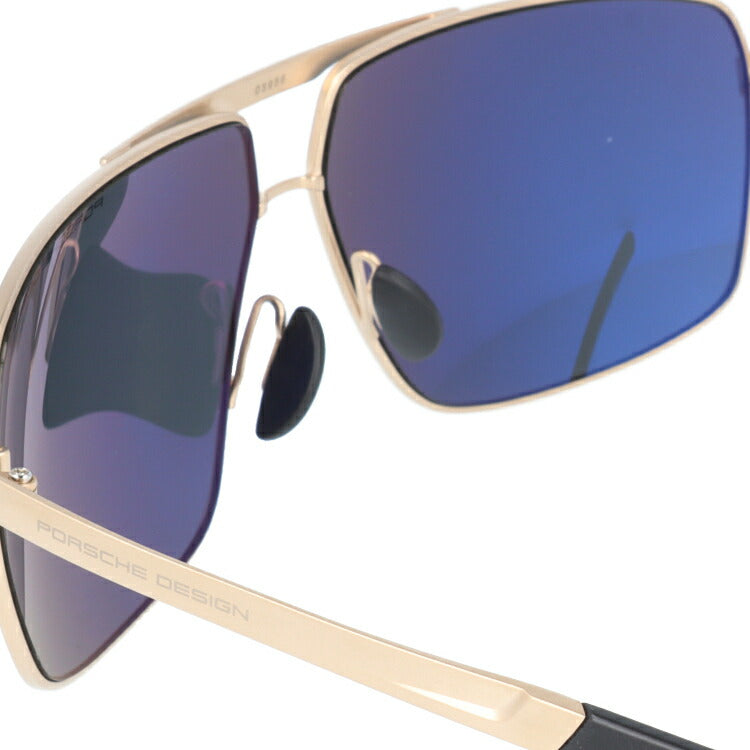【国内正規品】ポルシェデザイン サングラス ミラーレンズ PORSCHE DESIGN P8658-C 64サイズ ウェリントン型 ユニセックス メンズ レディース ラッピング無料