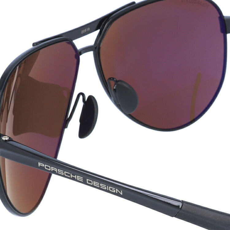 【国内正規品】ポルシェデザイン サングラス 偏光サングラス PORSCHE DESIGN P8649-J 62サイズ ティアドロップ(ダブルブリッジ) ユニセックス メンズ レディース ラッピング無料